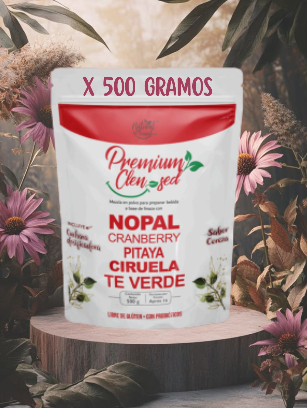 Fibra prebiótica premium clensed sabor cereza